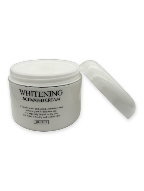Jigott Крем для лица отбеливающий с ниацинамидом Whitening Activated Cream, 100 г