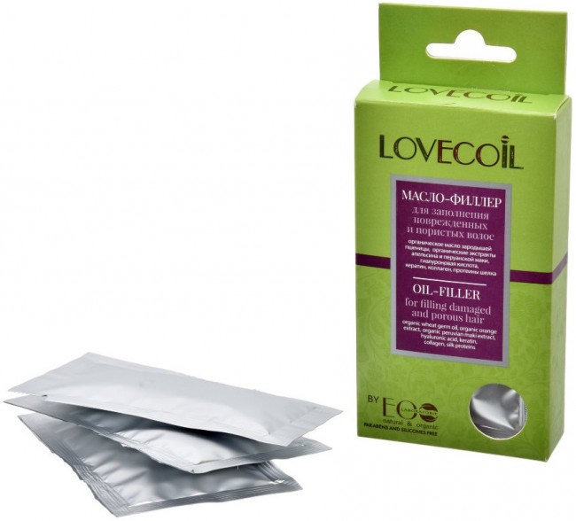 Ecolab LovEcOil Масло-филлер для заполнения поврежденных и пористых волос, 3х15 мл. Ecolab LovEcOil Масло-филлер для заполнения поврежденных и пористых волос, 3х15 мл.