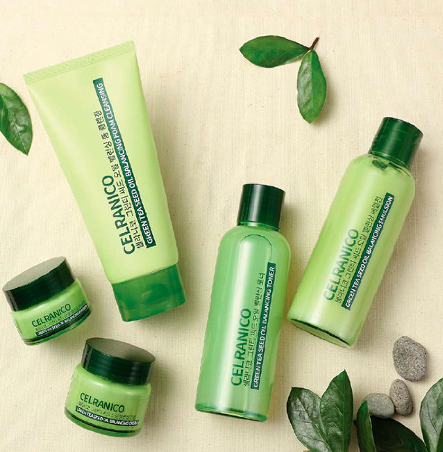 Celranico Green Tea Seed Oil Balancing Foam Cleansing Балансирующая пенка с семенами зеленого чая, 150 мл