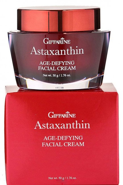 Giffarine Astaxanthin Антивозрастной крем для лица Астаксантин, 50 г Giffarine Astaxanthin Антивозрастной крем для лица Астаксантин, 50 г
