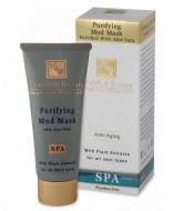 Health and Beauty Очищающая грязевая маска для лица с Алоэ Вера, 100 мл