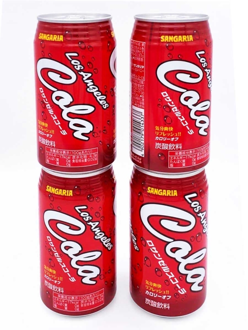 SANGARIA Напиток б/а газированный Los Algeles Cola со вкусом колы, 350 мл