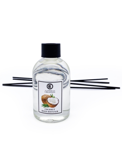 Kreasyon Аромадиффузор с палочками Кокос Reed Diffuser Coconut, 115 мл