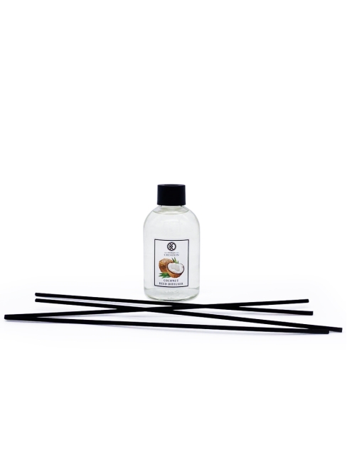 Kreasyon Аромадиффузор с палочками Кокос Reed Diffuser Coconut, 115 мл