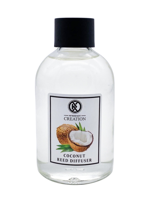 Kreasyon Аромадиффузор с палочками Кокос Reed Diffuser Coconut, 115 мл