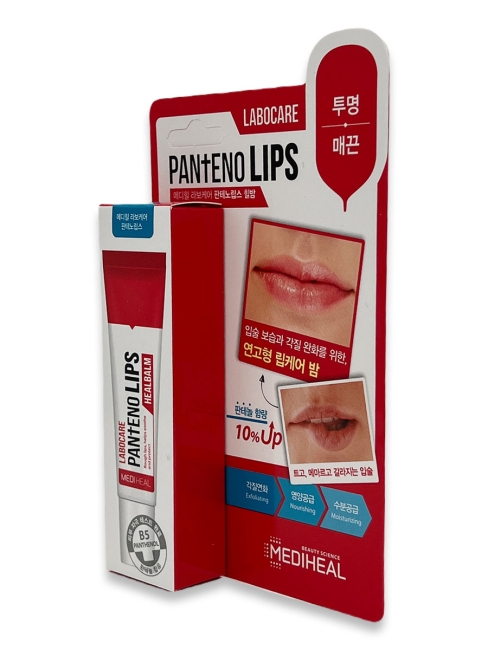 Mediheal Бальзам для губ восстанавливающий с пантенолом Labocare Pantenolips Healssence Lip Balm Red, 10 мл