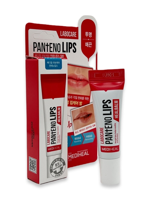 Mediheal Бальзам для губ восстанавливающий с пантенолом Labocare Pantenolips Healssence Lip Balm Red, 10 мл