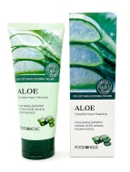 FoodaHolic Пенка для умывания с экстрактом алоэ Aloe Smoothie Foam Cleansing, 180 мл