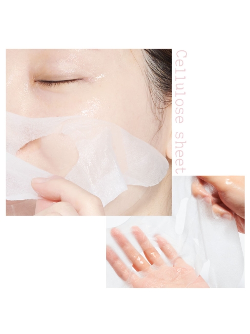 Jmella Парфюмированная тканевая маска для лица "Сверкающая Роза" N0.05 In France Sparkling Rose Mask, 30 мл