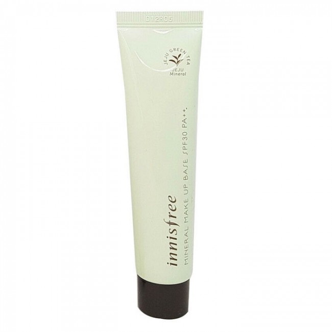 Innisfree Зеленая минеральная корректирующая база праймер под макияж Mineral Make Up Base Vanilla Green SPF30/PA++ , 40 мл