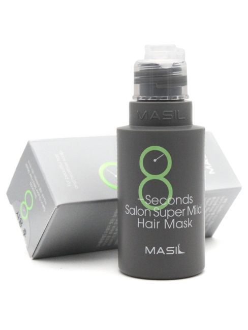 Masil Восстанавливающая маска для ослабленных волос 8 Seconds Salon Super Mild Hair Mask, 50 мл Masil Восстанавливающая маска для ослабленных волос 8 Seconds Salon Super Mild Hair Mask, 50 мл