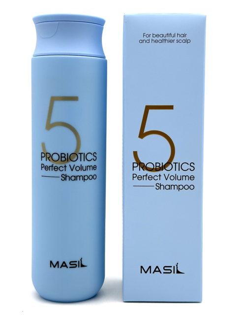 MASIL Шампунь для объема волос с пробиотиками 5 Probiotics Perfect Volume Shampoo, 300 мл MASIL Шампунь для объема волос с пробиотиками 5 Probiotics Perfect Volume Shampoo, 300 мл