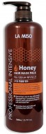 LA MISO Professional Intensive Honey Hair Mask Pack Маска для волос с экстрактом меда, 1 л