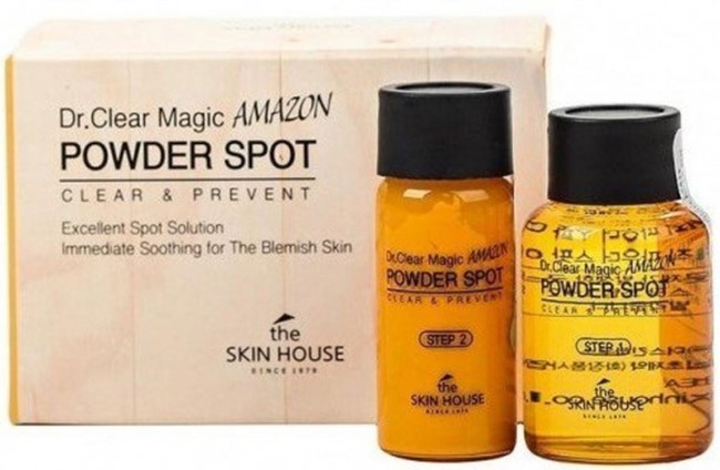 The Skin House Dr.Clear Magic Powder Spot Amazon Комплекс для ухода за проблемной кожей, 15 мл+10 мл The Skin House Dr.Clear Magic Powder Spot Amazon Комплекс для ухода за проблемной кожей, 15 мл+10 мл