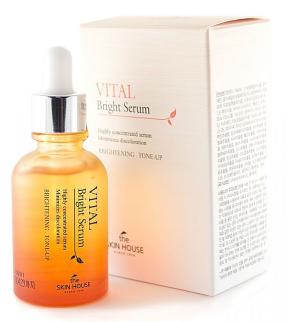 The Skin House Vital Bright Serum (Ampoule) Витаминизированная осветляющая ампульная сыворотка "VITAL BRIGHT", 30 мл The Skin House Vital Bright Serum (Ampoule) Витаминизированная осветляющая ампульная сыворотка "VITAL BRIGHT", 30 мл