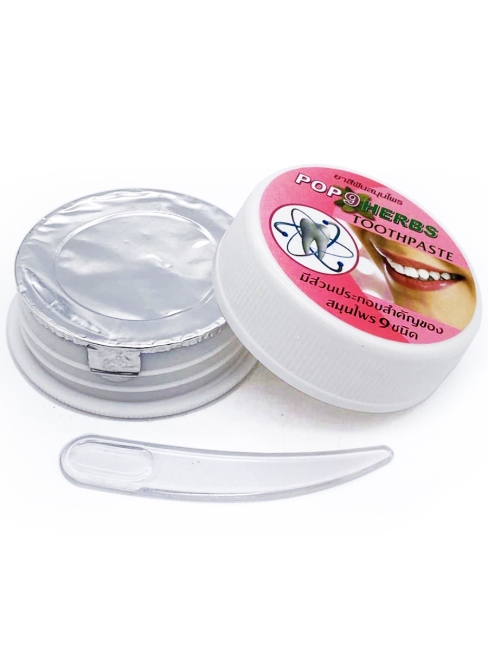POP 9 Зубная паста растительная 9 трав Herbs Toothpaste, 30 г POP 9 Зубная паста растительная 9 трав Herbs Toothpaste, 30 г