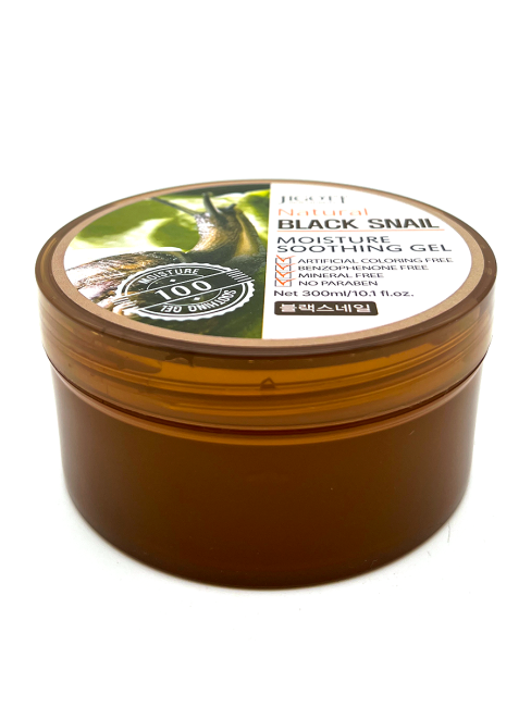 Jigott Увлажняющий гель с экстрактом черной улитки Natural Black Snail Moisture Soothing Gel, 300 мл Jigott Увлажняющий гель с экстрактом черной улитки Natural Black Snail Moisture Soothing Gel, 300 мл