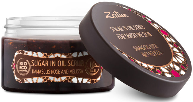 Zeitun Скраб №1 "Дамасская роза и мелисса" для чувствительной кожи, 250 мл Zeitun Скраб №1 "Дамасская роза и мелисса" для чувствительной кожи, 250 мл