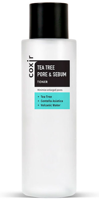 Coxir Tea Tree Pore & Sebum Toner Тонер с чайным деревом для сужения пор, 150 мл Coxir Tea Tree Pore & Sebum Toner Тонер с чайным деревом для сужения пор, 150 мл