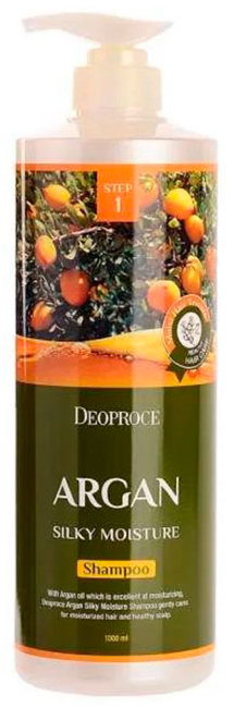 Deoproce Argan Silky Moisture Shampoo Шампунь для волос с аргановым маслом, 1 л Deoproce Argan Silky Moisture Shampoo Шампунь для волос с аргановым маслом, 1 л