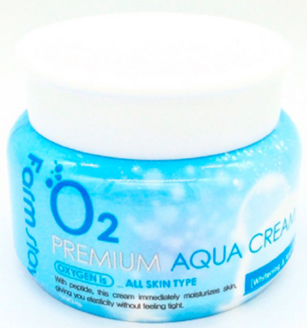 FarmStay O2 Premium Aqua Cream Увлажняющий крем с кислородом, 100 г