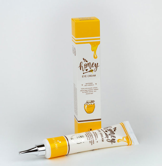 3W Clinic Крем для век осветляющий с экстрактом меда питательный Honey Eye Cream, 40 мл