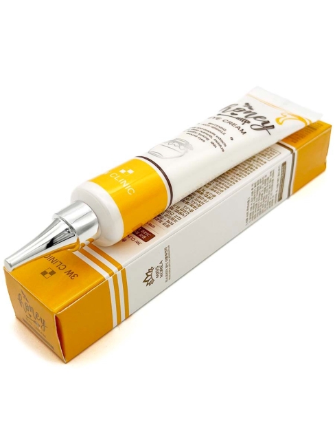 3W Clinic Крем для век осветляющий с экстрактом меда питательный Honey Eye Cream, 40 мл
