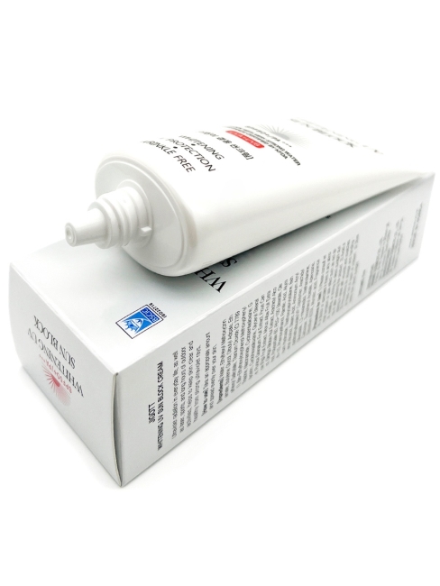 Jigott Осветляющий солнцезащитный крем для лица Whitening UV Sun Block Cream SPF50+/PA+++, 70 мл