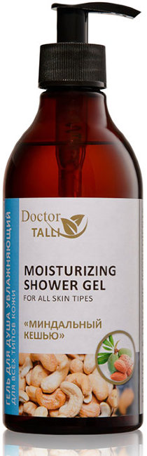 Doctor TALLI Moisturizing Shower Gel Гель для душа увлажняющий "Миндальный Кешью", 400 мл