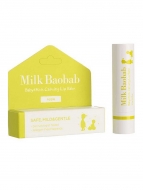 Milk Baobab Детский бальзам для губ с ароматом яблока Calming Lip Balm Green, 3.5 г