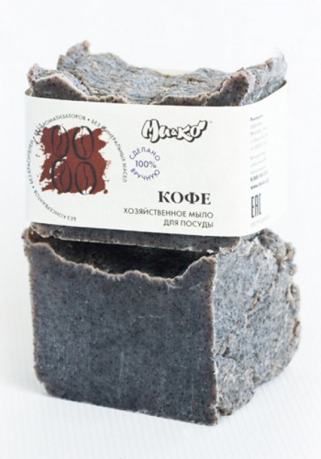 MiKo Хозяйственное мыло для посуды Кофе, 175 г MiKo Хозяйственное мыло для посуды Кофе, 175 г