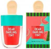 ETUDE HOUSE Dear Darling Water Gel Tint Watermelon Red Увлажняющий гелевый тинт для губ Красный Арбуз, 4,5 г