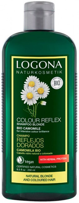 Logona Farbreflex Bio-Kamille Blond Шампунь с Ромашкой для светлых волос, 250 мл