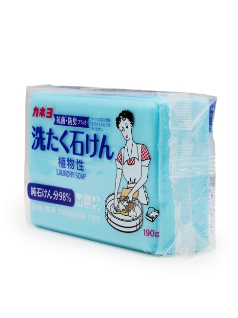 Kaneyo Мыло хозяйственное антибактериальное для сильных загрязнений Laundry Soap, 190 г Kaneyo Мыло хозяйственное антибактериальное для сильных загрязнений Laundry Soap, 190 г