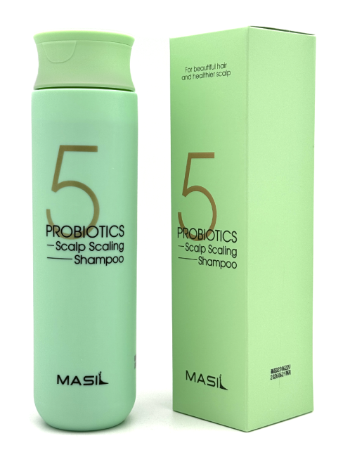 MASIL Глубокоочищающий шампунь с пробиотиками 5 Probiotics Scalp Scaling Shampoo, 300 мл