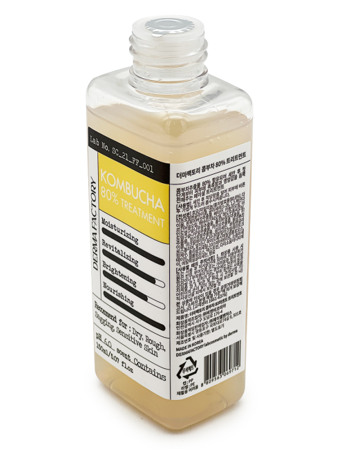 Derma Factory Питательная эссенция-тонер для лица с экстрактом комбучи Kombucha 80% Treatment, 150 мл Derma Factory Питательная эссенция-тонер для лица с экстрактом комбучи Kombucha 80% Treatment, 150 мл