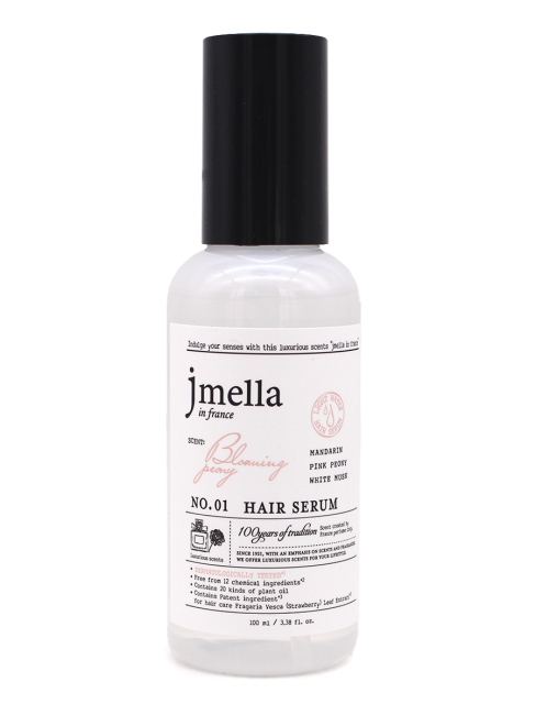 Jmella Сыворотка для волос парфюмированная Цветущий Пион In France No.1 Blooming Peony Hair Serum, 100 мл Jmella Сыворотка для волос парфюмированная Цветущий Пион In France No.1 Blooming Peony Hair Serum, 100 мл