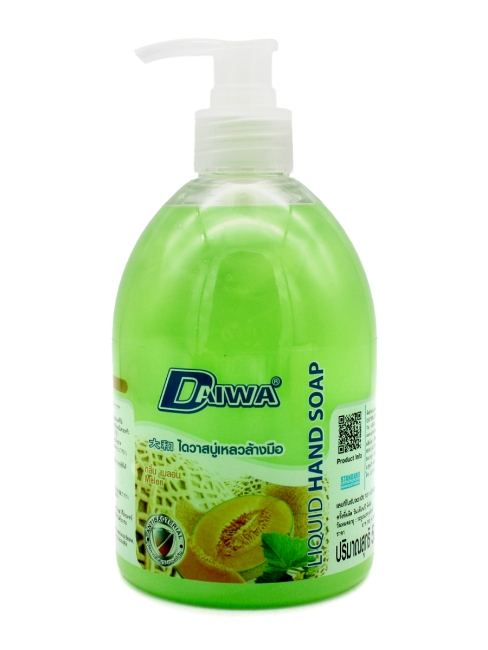 Daiwa Антибактериальное жидкое мыло для рук с ароматом дыни Liquid Hand Soap Melon, 500 мл