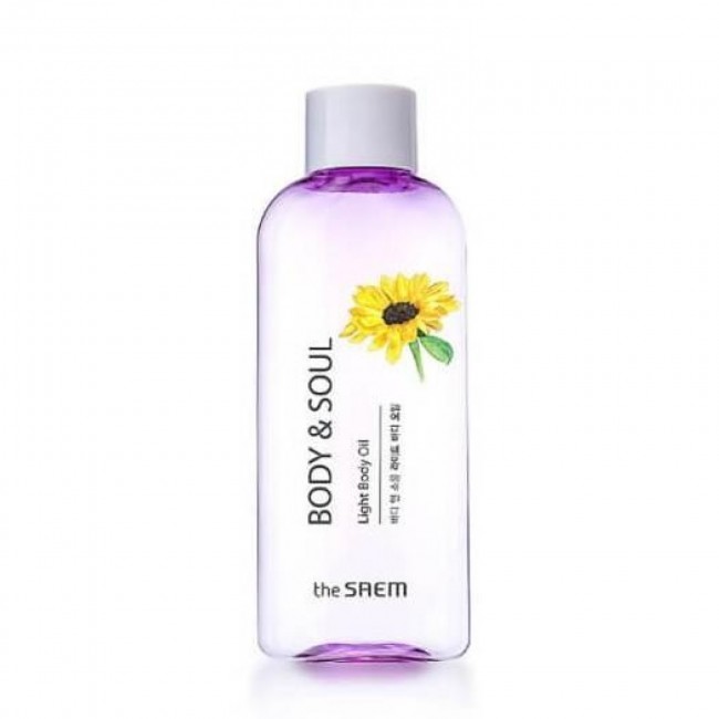 The Saem Масло для тела Body & Soul Light Body Oil, 230 мл The Saem Масло для тела Body & Soul Light Body Oil, 230 мл
