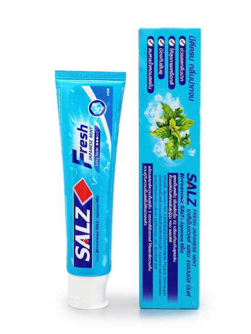 LION Паста зубная для комплексной защиты полости рта со вкусом мяты Salz Fresh, 160 г  LION Паста зубная для комплексной защиты полости рта со вкусом мяты Salz Fresh, 160 г