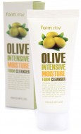 FarmStay Olive Intensive Moisture Foam Cleanser Пенка очищающая с экстрактом оливы увлажняющая, 100 мл