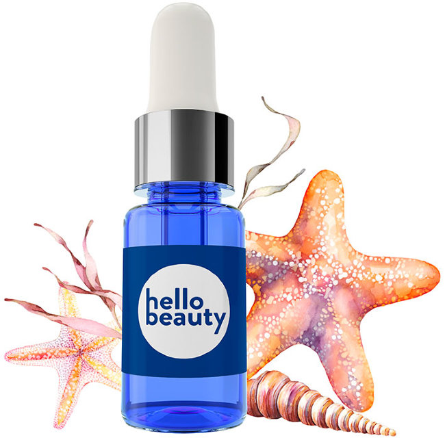 Hello Beauty Сыворотка для 3D увлажнения с комплексом гиалуроновой и глюкороновых кислот, 30 мл