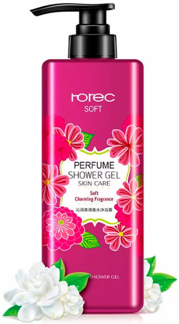 Rorec Perfume Shower Gel Jin Yoon Гель для душа с жасмином, 550 мл Rorec Perfume Shower Gel Jin Yoon Гель для душа с жасмином, 550 мл