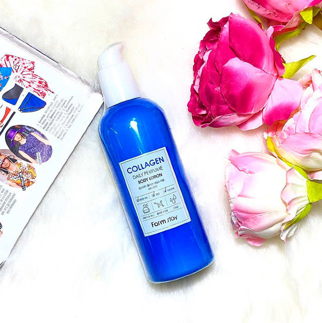 FarmStay Collagen Daily Perfume Body Lotion Парфюмированный лосьон для тела с коллагеном, 330 мл FarmStay Collagen Daily Perfume Body Lotion Парфюмированный лосьон для тела с коллагеном, 330 мл