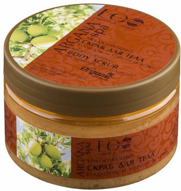 Ecolab Spa Argana Увлажняющий скраб для тела "Гладкость и Упругость кожи", 250 мл.