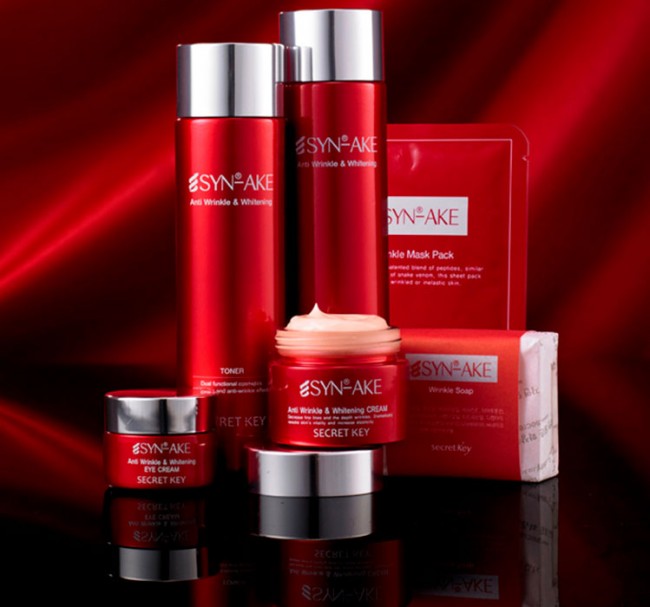 Secret Key Syn-Ake Anti Wrinkle and Whitening Emulsion Эмульсия для лица с пептидом змеиного яда, 150 мл