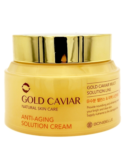 Enough Крем для лица, шеи и зоны декольте Bonibelle Gold Caviar Anti-Aging Solution Cream, 80 мл Enough Крем для лица, шеи и зоны декольте Bonibelle Gold Caviar Anti-Aging Solution Cream, 80 мл