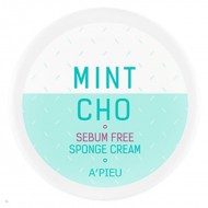 A'PIEU Mintcho Sebum Free Sponge Cream Точечный крем-губка для жирной кожи, 50 г A'PIEU Mintcho Sebum Free Sponge Cream Точечный крем-губка для жирной кожи, 50 г