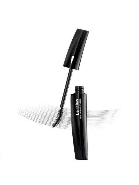 Careline Тушь для ресниц подкручивающая черная La Diva Mascara Extreme curl-up, 10 мл