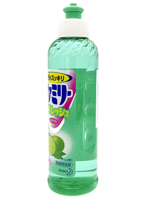KAO Средство для мытья посуды с ароматом лайма Family Fresh Fragrance, 270 мл